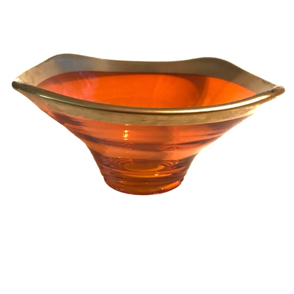 Gold Trim Candy Dish - Picture 1 of 3